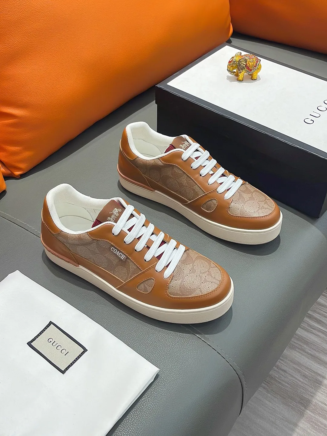 Men's shoes GUCCI "Gucci" P420 Regular size: 38-44 (casual shoes) Product materials: Selected cowhide upper, soft sheepskin lining; original outsole.